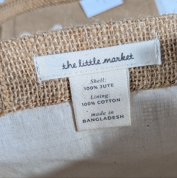 Celebrate The Little Market Jute Tote Gift Bags (6 Count) - Picture 3 of 7